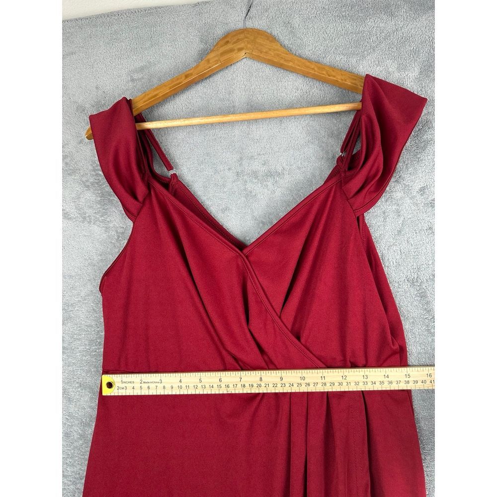 SHEIN curve red dress size‎ 0XL - Picture 6 of 9
